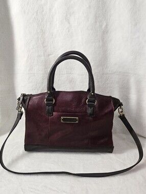 Tignanello Leather Satchel Handbag